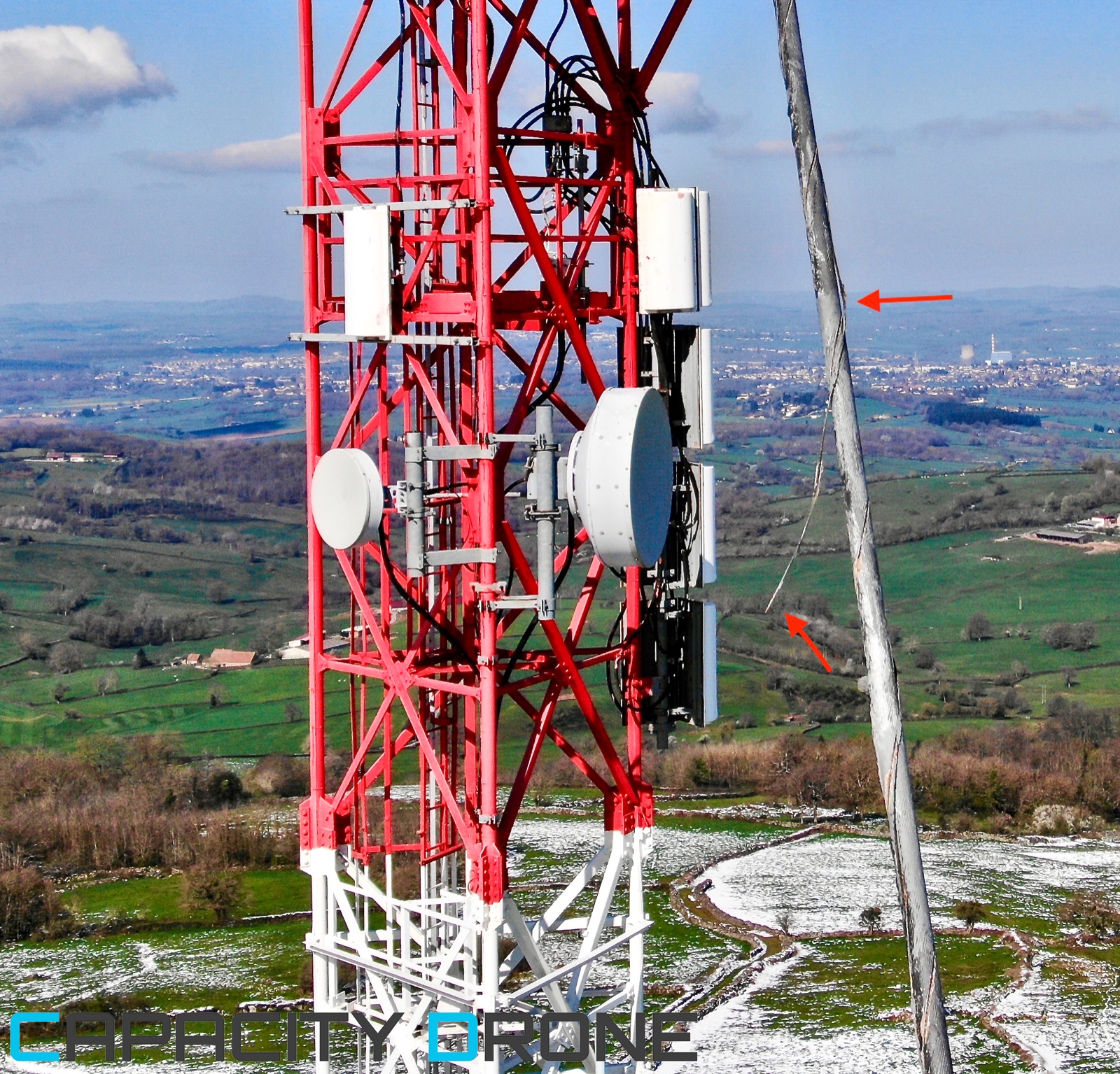 Inspection structure drone