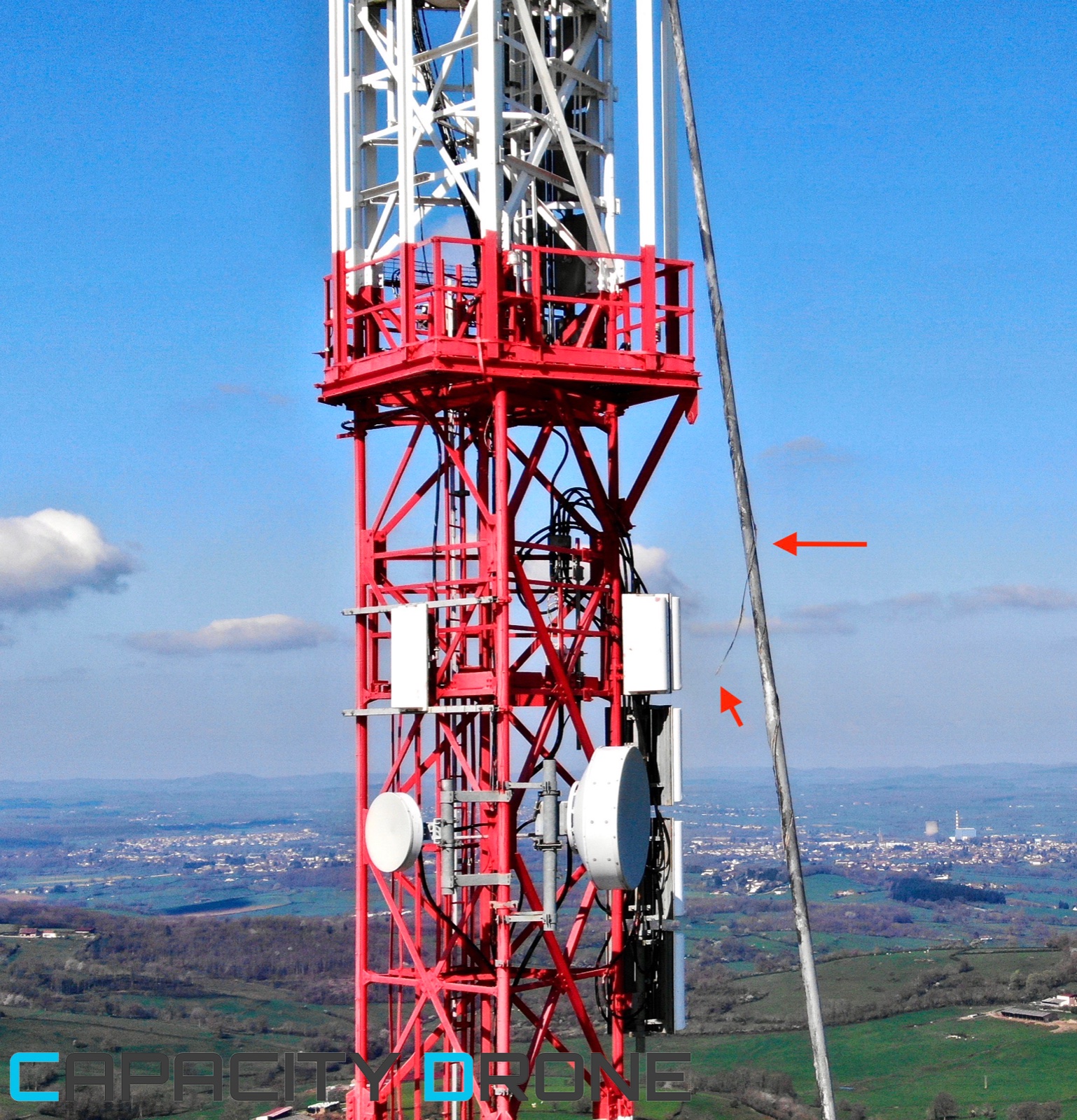 Relevé inspection drone