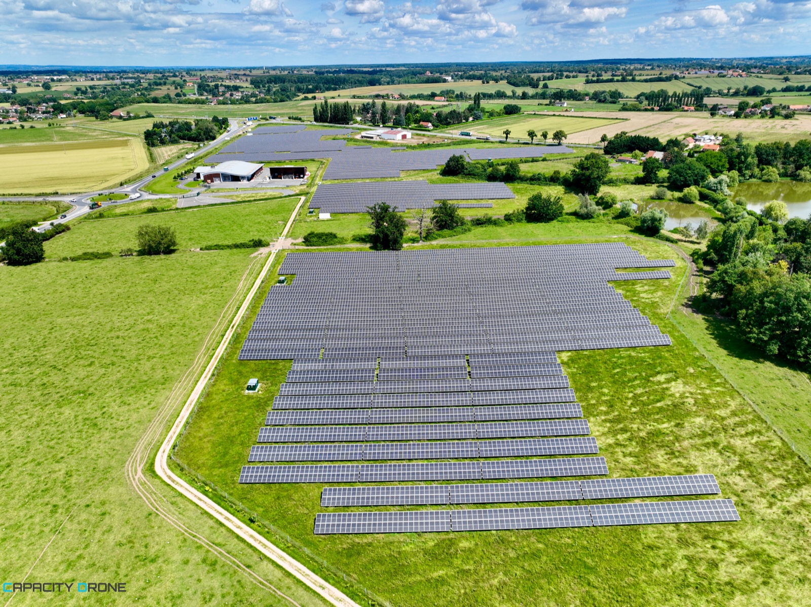 Thermographie panneaux solaires par drone DJI — Capacity Drone Auvergne-Rhône-Alpes